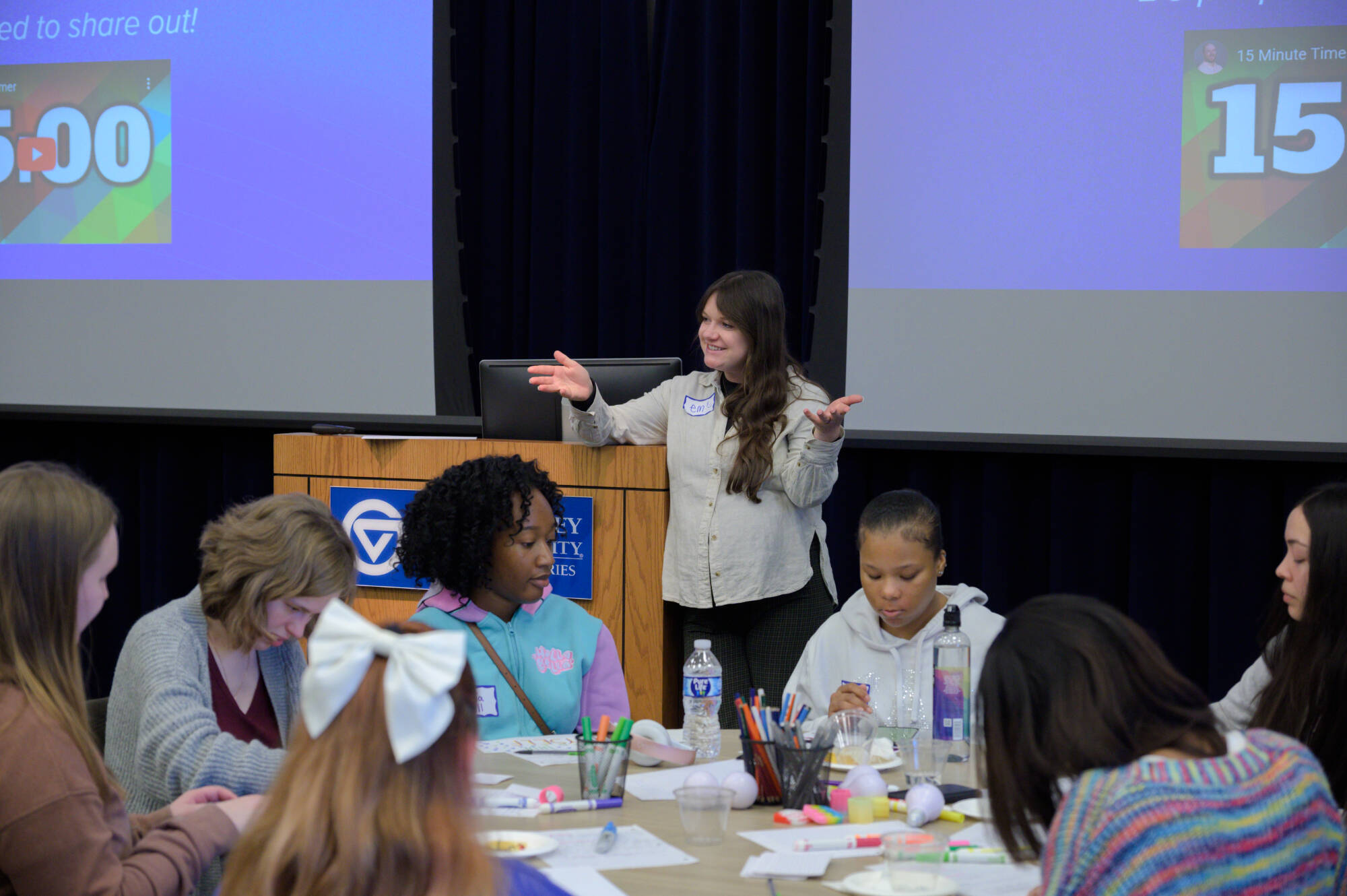 Thompson and Charter Leadership Session